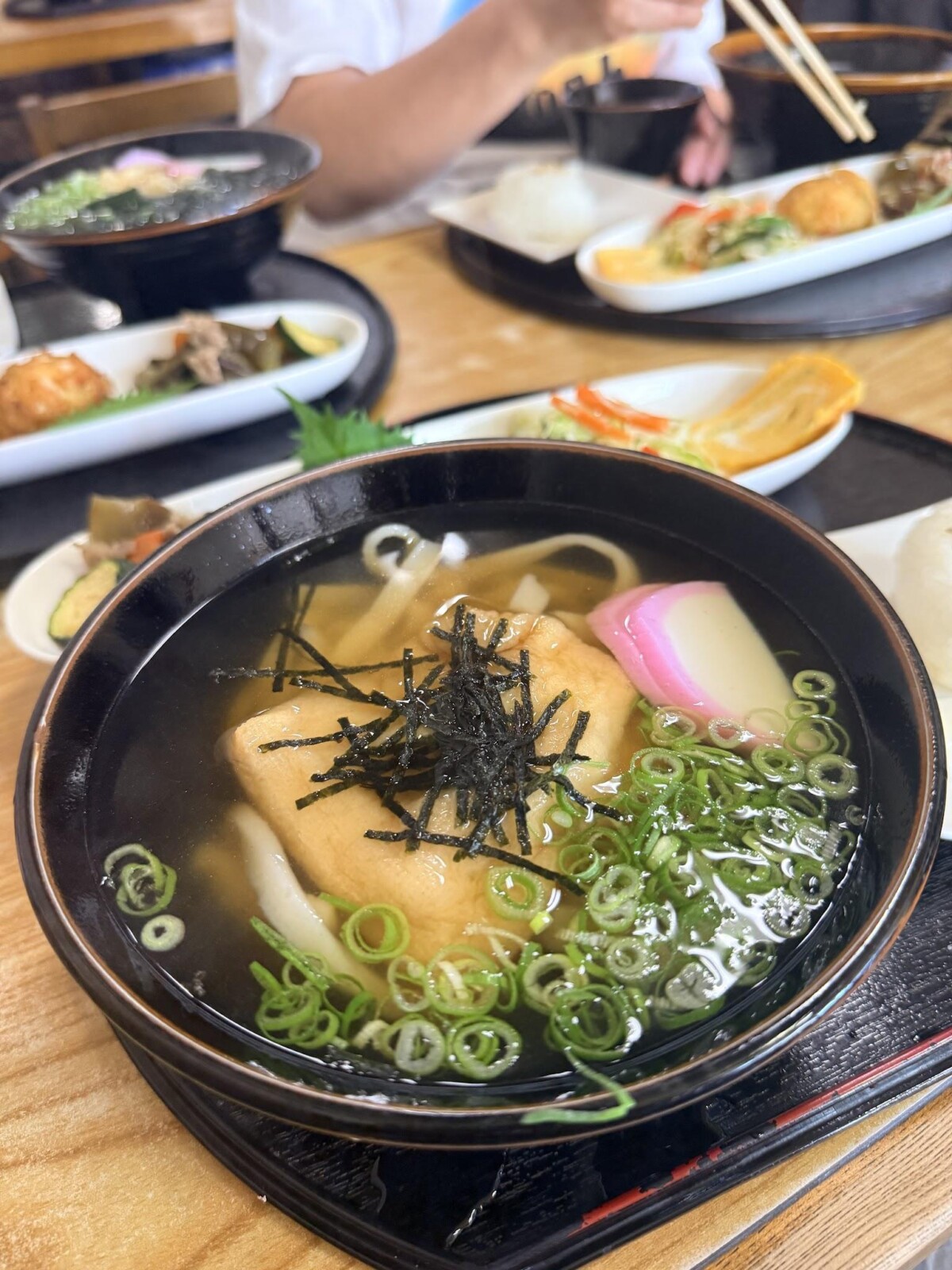 岡山県笠岡でいただいたうどん